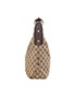 Gucci Brown Monogram Horsebit Hobo 115867467891, side view
